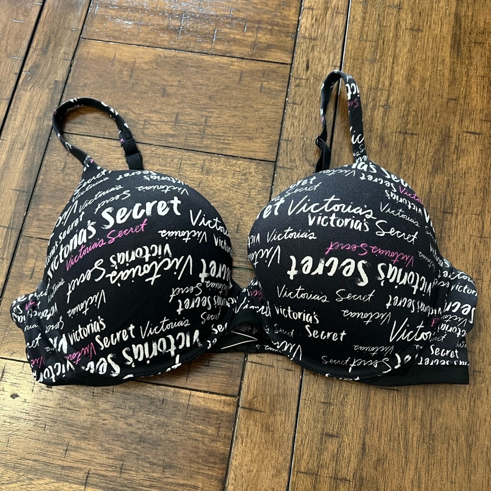 Victoria’s Secret Body Perfect Shape Logo Bra - 38C - Picture 3 of 5